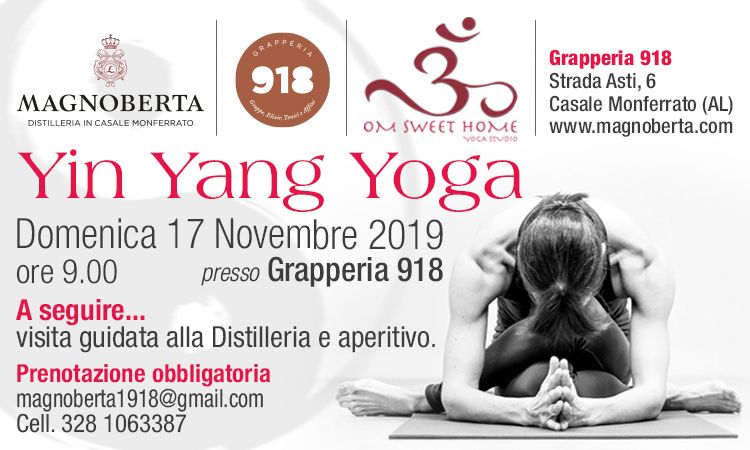Yin Yang Yoga, Domenica 17 Novembre